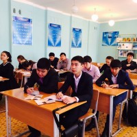 Realization of intellectual game "Round the world" with students 11 class of secondary school №68