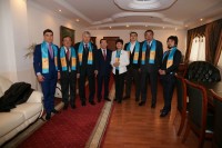 Meeting of public figures with KEU student youth in honor of supporting N.A. Nazarbayev