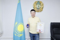 THE WINNER OF THE REPUBLICAN CONTEST "ALTYN KITAP-2021" ("Golden Book of Teachers of the Republic of Kazakhstan-2021") – Aidyn Saparovich Kernebayev!