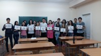 ҚҚЭУ жатақхана студенттері «100 нақты қадам» Ұлттық Жоспарын жүзеге асырылуын қолдайды