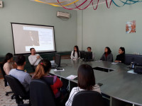 Meeting in the Technology Business Incubator "Coworking Center" Dostyk "