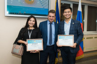 From October 20 to 23, the Russian-Kazakhstan youth forum "Young scientists!" Was held in Moscow.