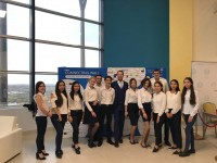 Enactus KEUK командасының мүшелері «ASTANA BASTAU Территория Бизнеса» Үлкен бизнес-форумына қатысты