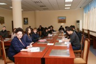 The round table and an exhibition entitled “Project: 100 new textbooks in the Kazakh language”.