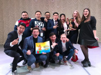 Students of the faculty of business and law became the owners of the GRAND PRIX game of KVN for the Cup of Akim of Karaganda region, dedicated to the 20th anniversary of Astana.