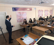 Associate Professor Karzhasova G. B. of the Department of "General Legal and special disciplines" held an open class on the subject: "Procedural law of the Republic of Kazakhstan»