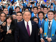 N.A. Nursultan Nazarbayev – founder of independent Kazakhstan, a national leader