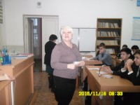 A visit of class hour is in Gymnasium №1