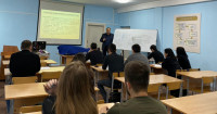 Professor Balgimbekov D. U. of the Department of "General Legal and special disciplines" held a demonstration lesson on the discipline: "Production of pre-trial investigation of economic crimes»