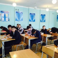 Realization of intellectual game "Round the world" with students 11 class of secondary school №68