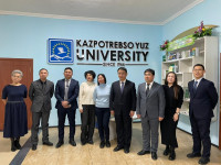 Visit of a delegation from a Chinese university as part of cooperation with QazTehna