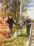 Scientific - Research Student Club "Eco Life" took part in tree planting