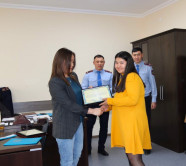 Solemn presentation of the certificate and badge of the public assistant of the police to students