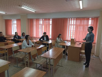 A meeting of the student scientific society "Zerde" was held