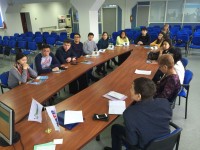 A visiting session on the basis of KSU «Youth Resource Center of Karaganda region»