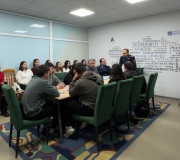 Meeting with representatives of the anti-corruption service: dialogue with students